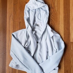 Gymshark two toned cropped hoodie